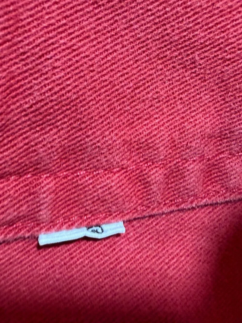 Levi's 569 Red Denim Shorts Size 42 Relaxed Fit
